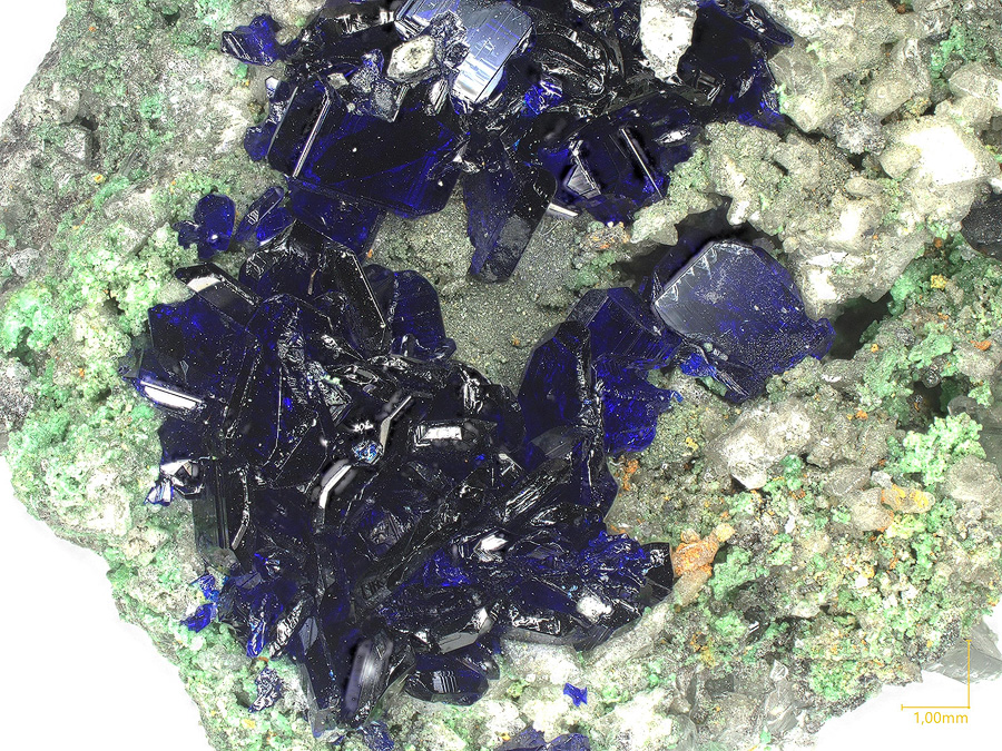 Azurite Cerussite & Arsentsumebite
