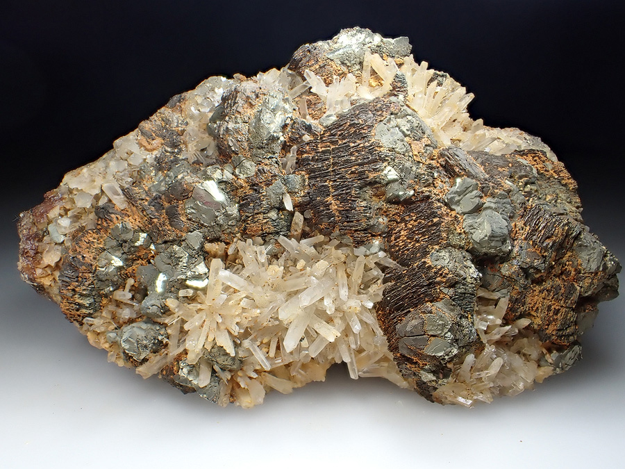 Pyrrhotite Pyrite & Quartz