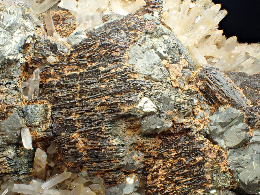 Pyrrhotite Pyrite & Quartz