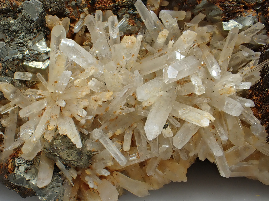 Pyrrhotite Pyrite & Quartz
