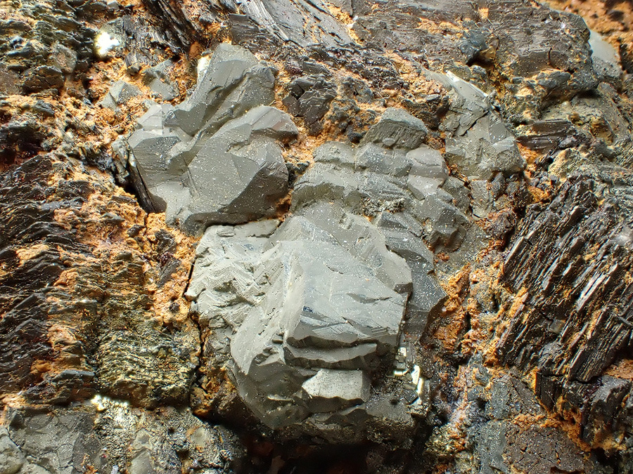 Pyrrhotite Pyrite & Quartz