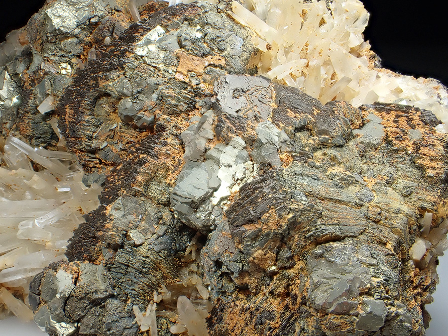 Pyrrhotite Pyrite & Quartz