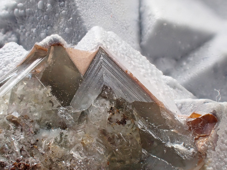 Fluorite & Chalcedony