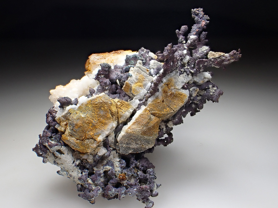 Native Copper & Quartz