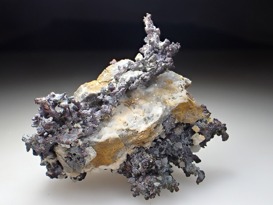 Native Copper & Quartz