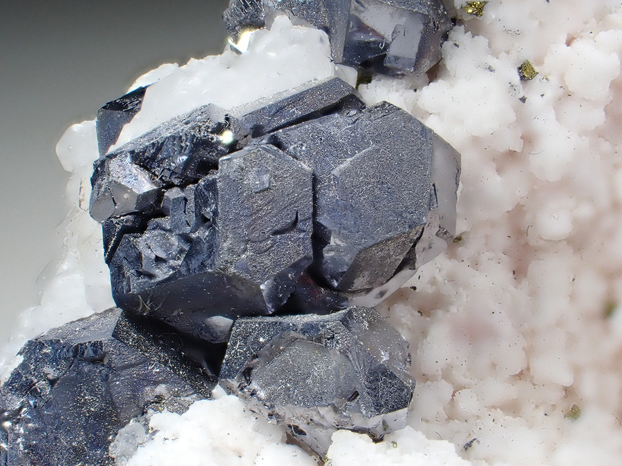 Rhodochrosite Galena & Calcite