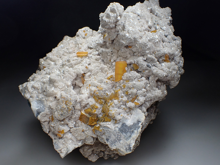 Wulfenite & Dolomite