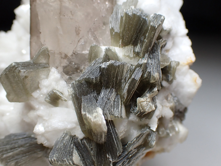 Smoky Quartz Muscovite & Albite