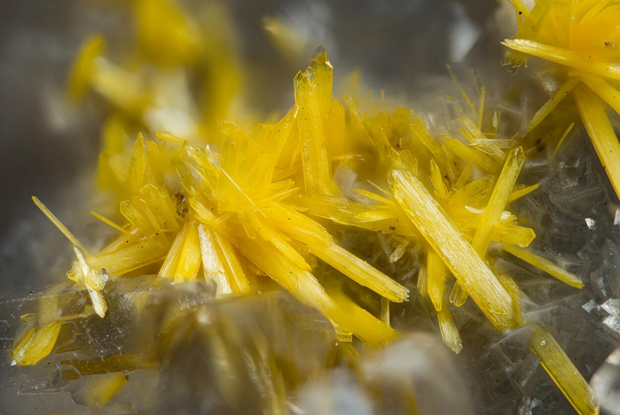 Boltwoodite & Fluorite