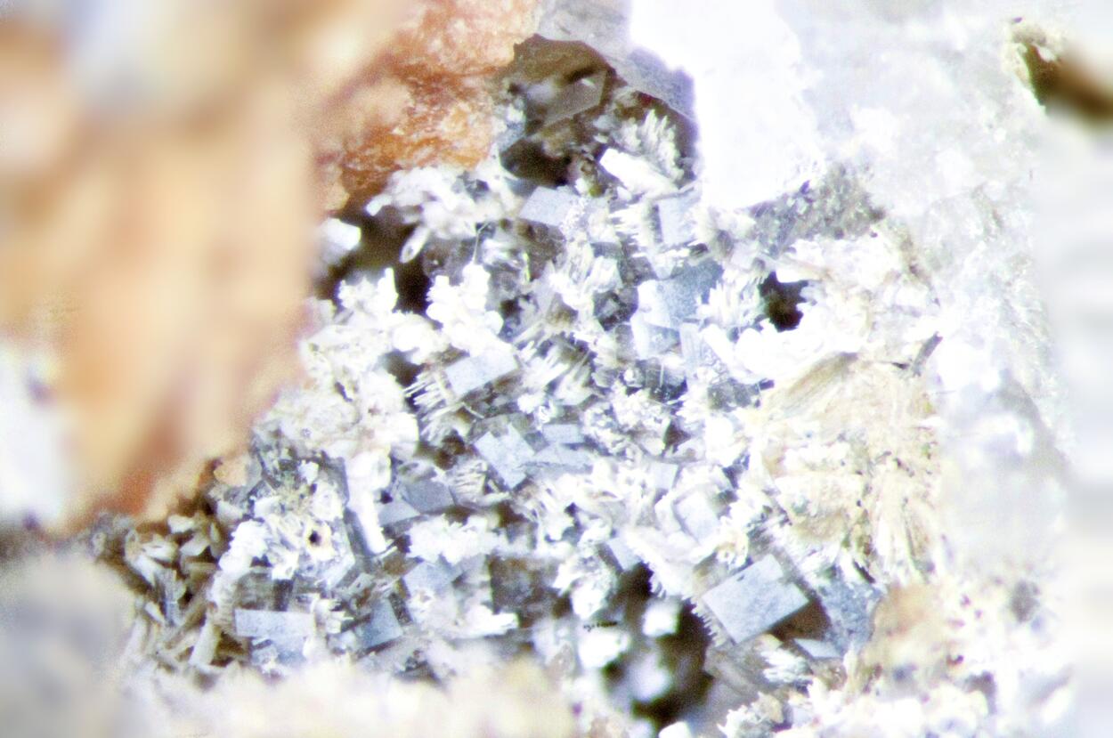 Rhodochrosite & Nenadkevichite