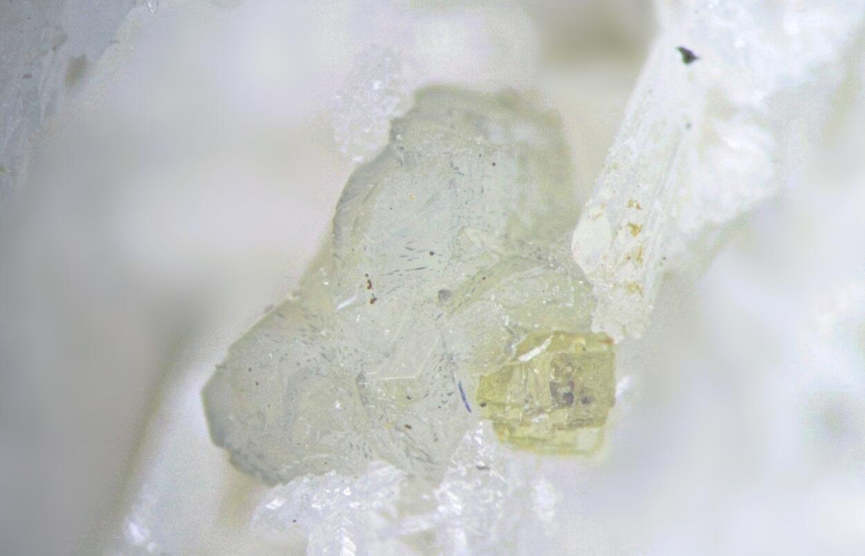 Fluorite & Gaidonnayite