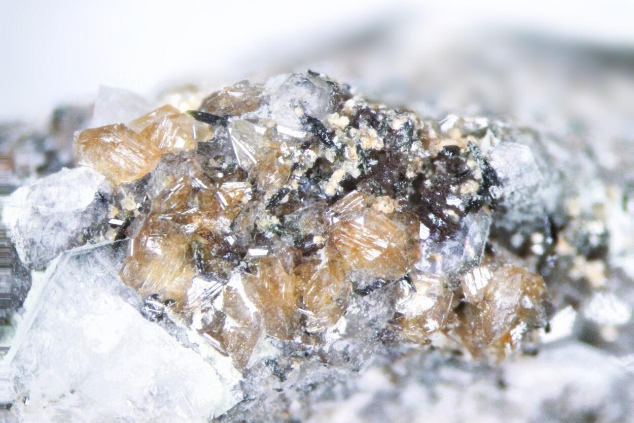 Catapleiite Fluorite & Analcime