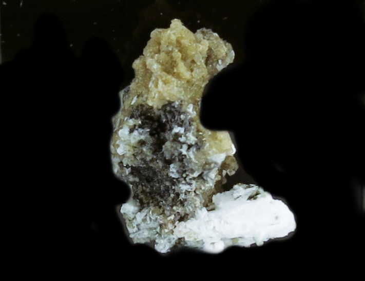 Thomasclarkite-(Y) & Siderite