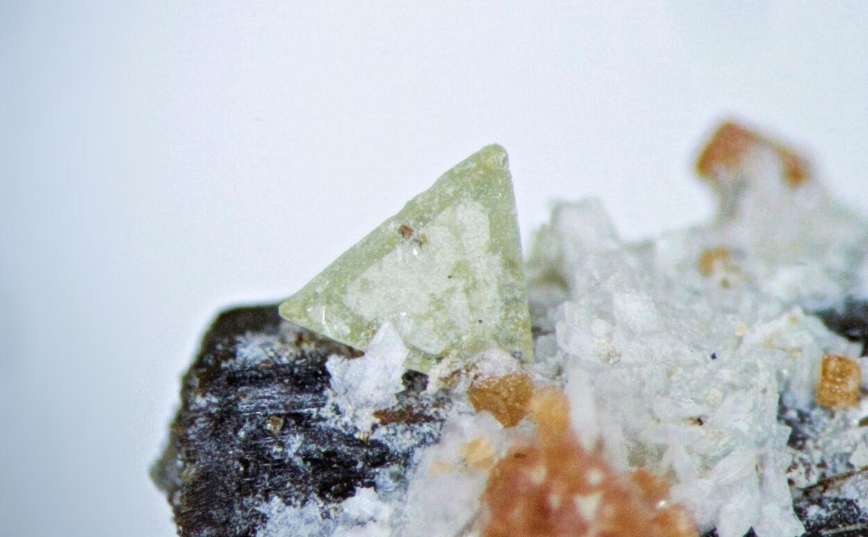 Genthelvite Rhodochrosite & Aegirine