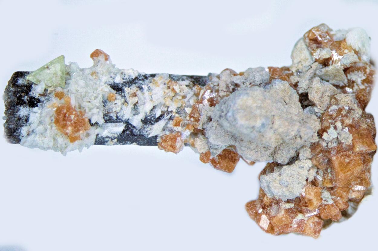 Genthelvite Rhodochrosite & Aegirine