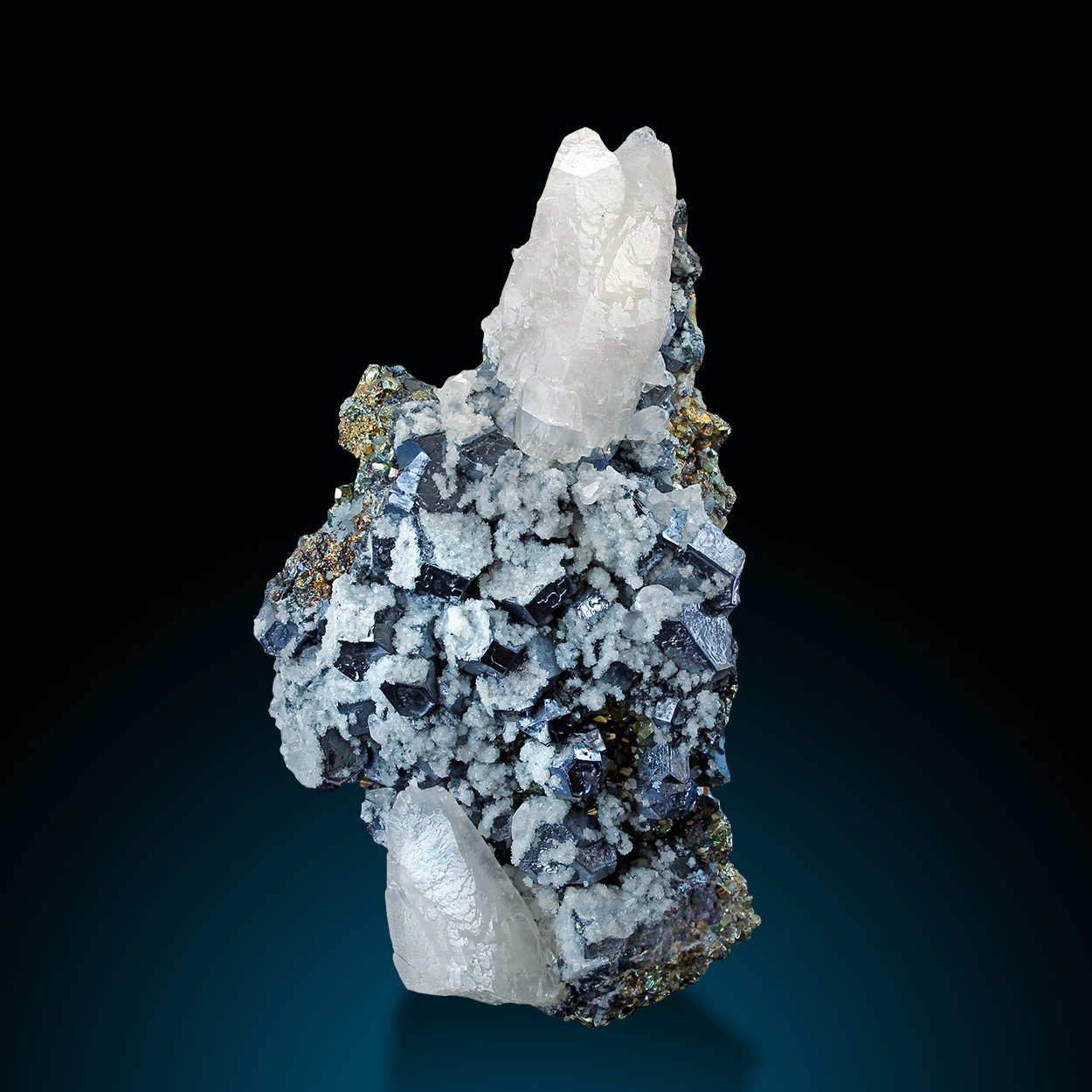 Calcite Galena Chalcopyrite