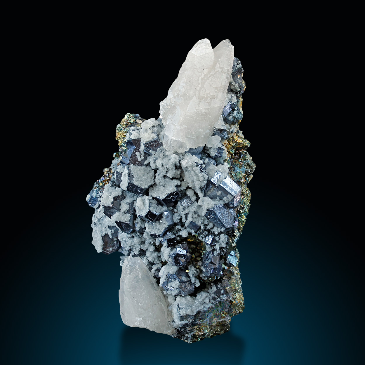Calcite Galena Chalcopyrite