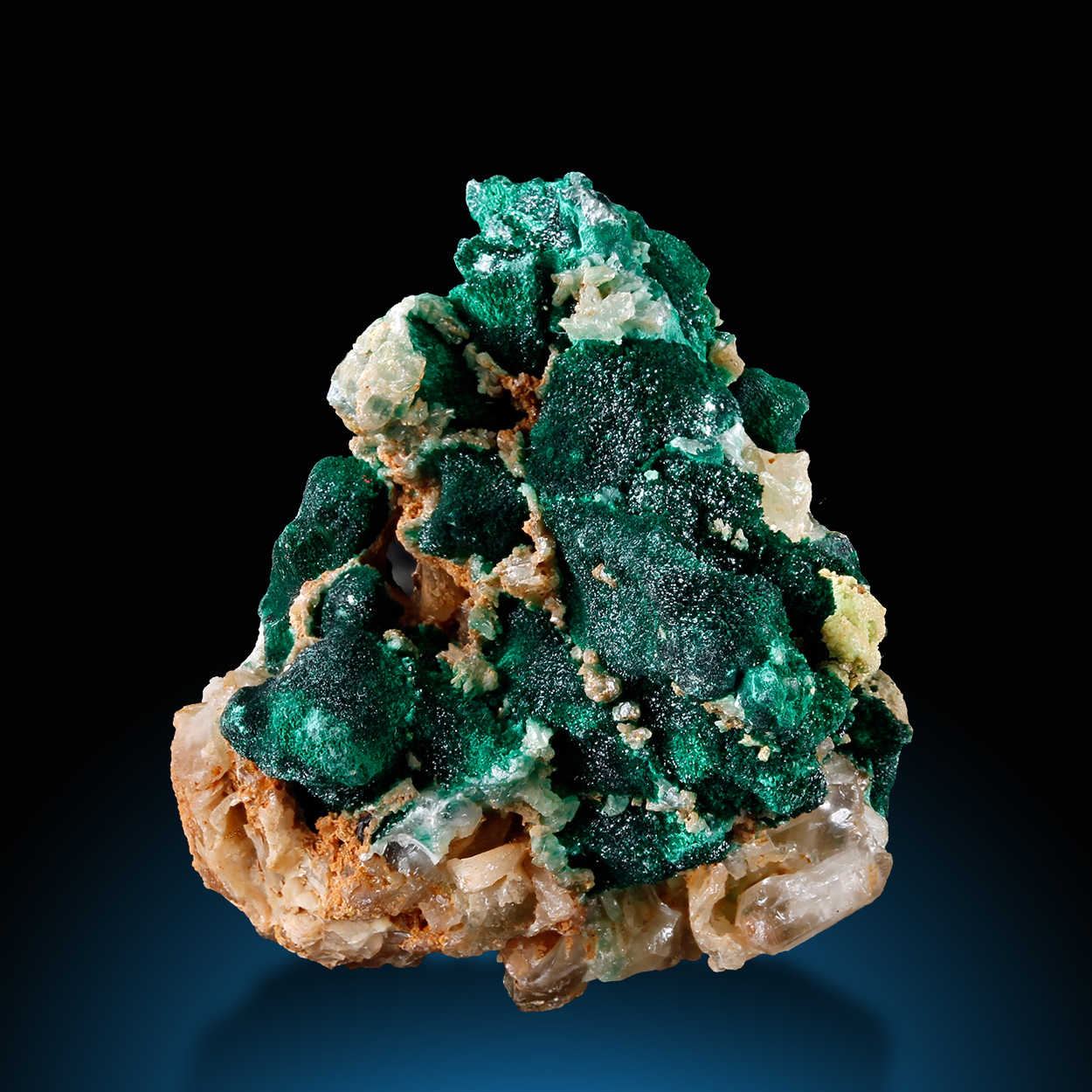 Malachite Pyromorphite & Cerussite