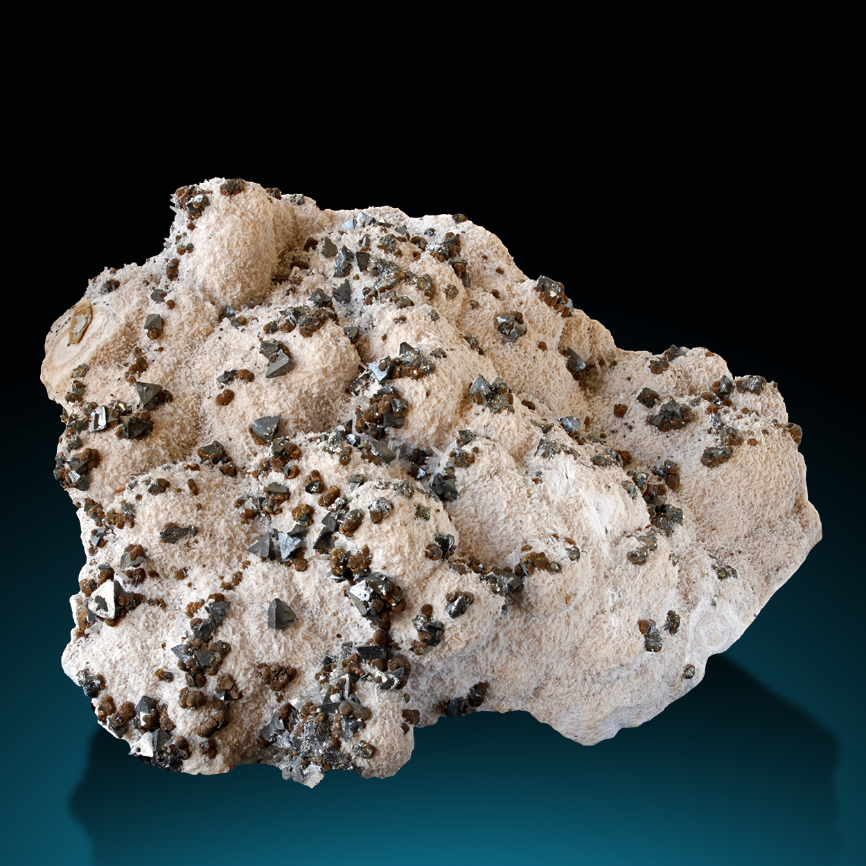 Tetrahedrite On Baryte