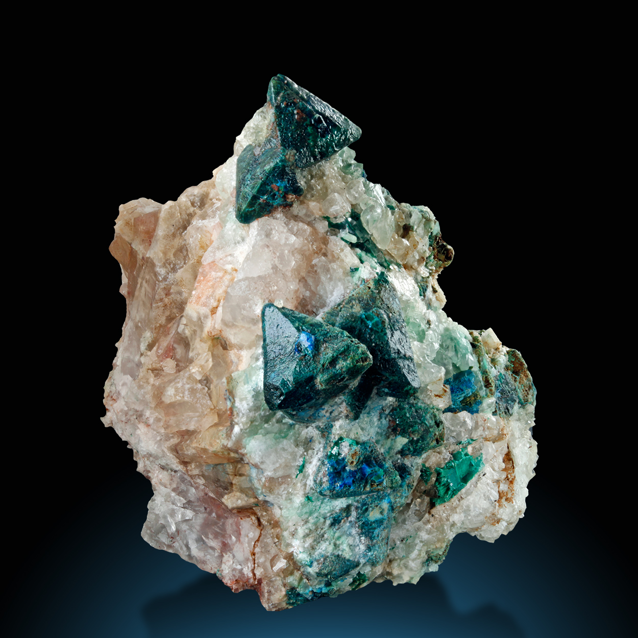Azurite Malachite & Tetrahedrite
