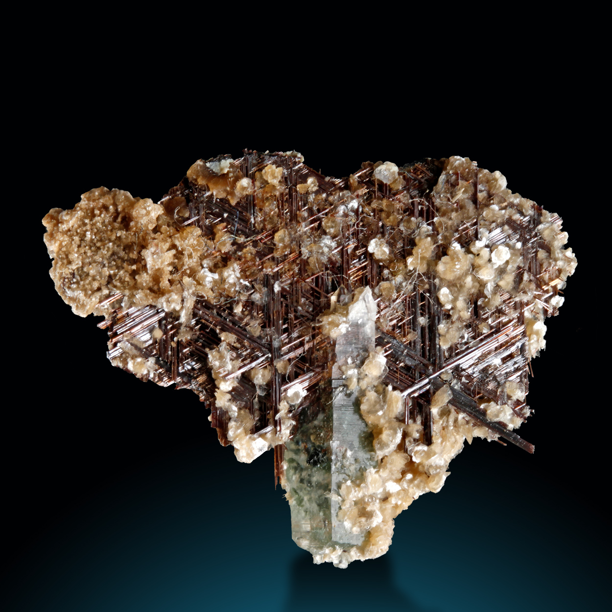 Rutile Var Sagenite & Quartz