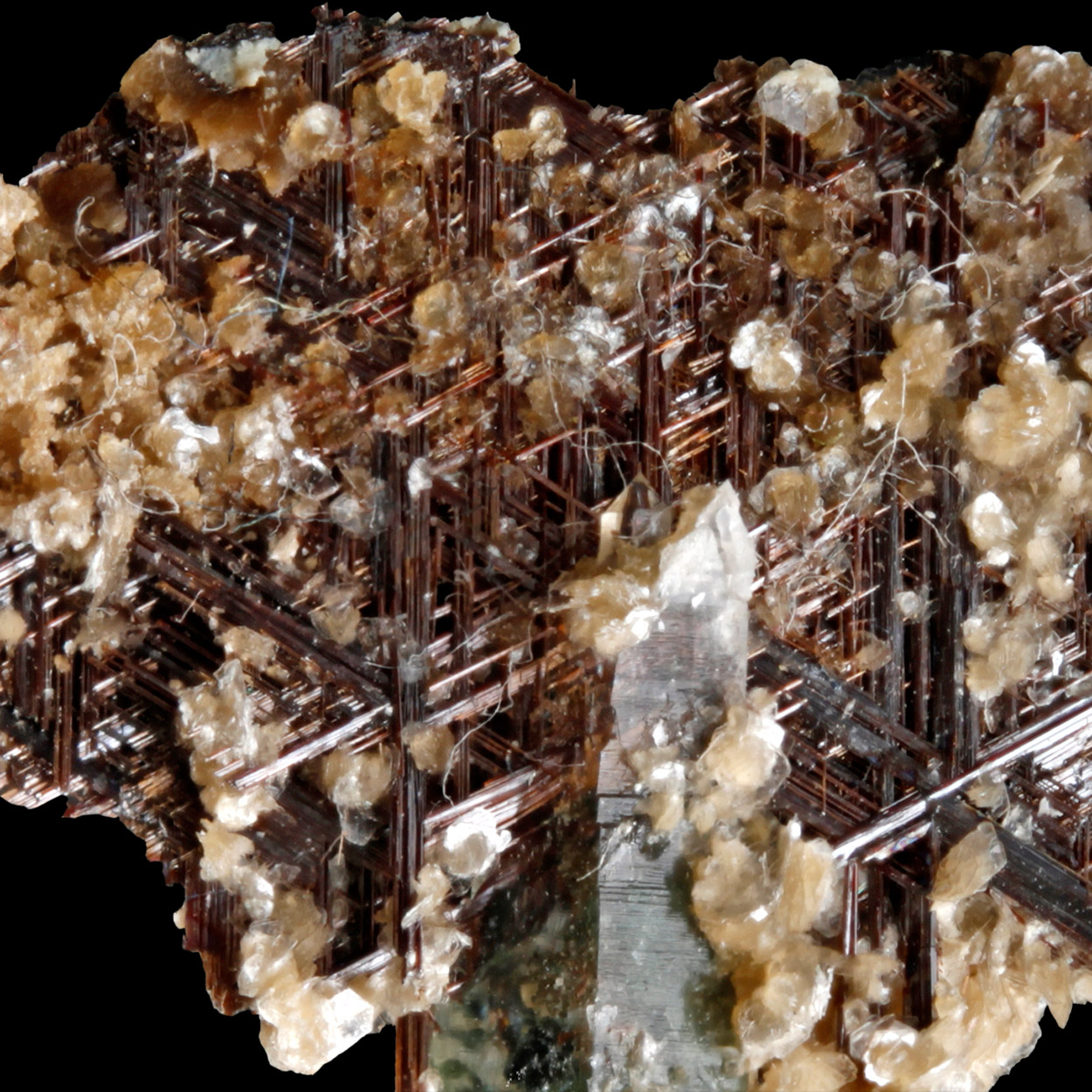 Rutile Var Sagenite & Quartz