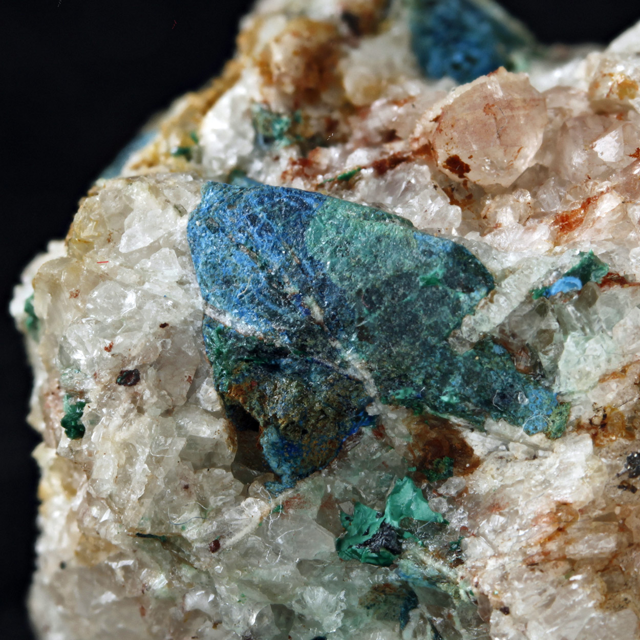 Malachite & Azurite Psm Tetrahedrite