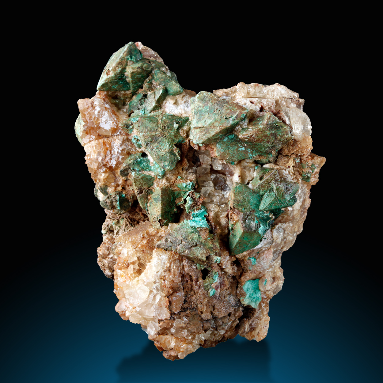 Malachite & Tetrahedrite