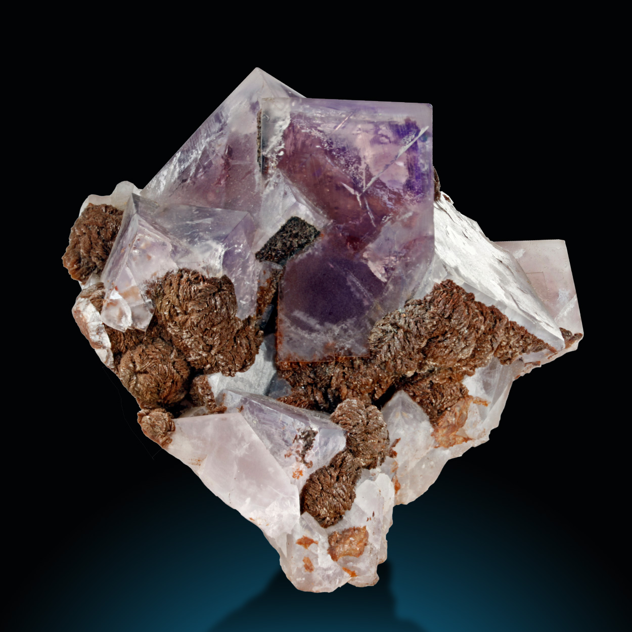 Fluorite With Siderite
