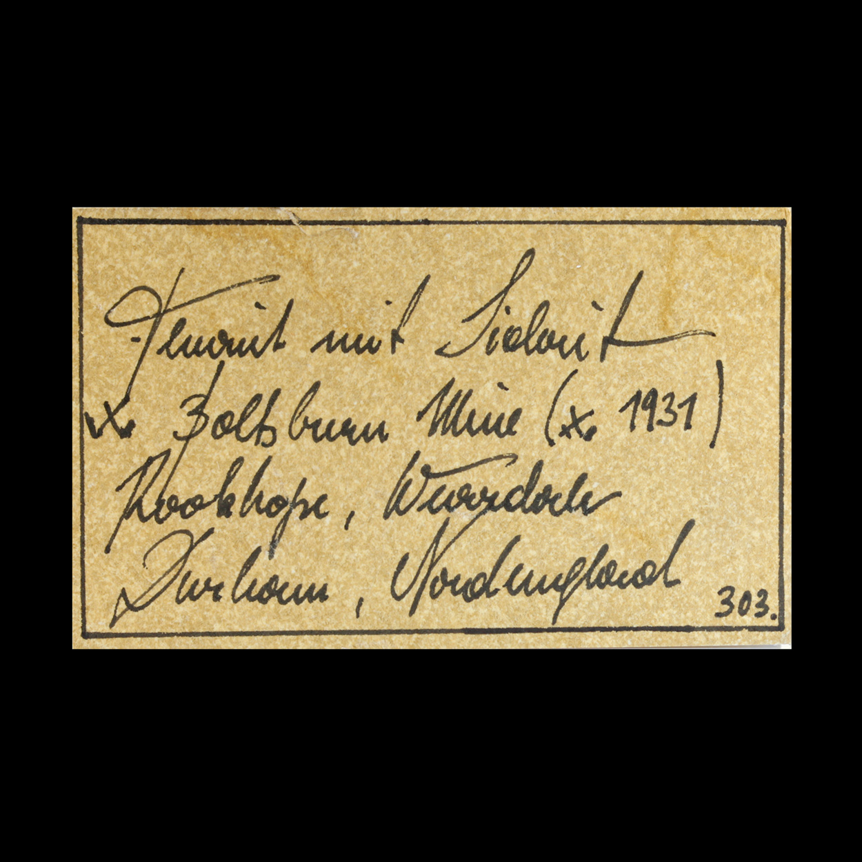 Fluorite With Siderite