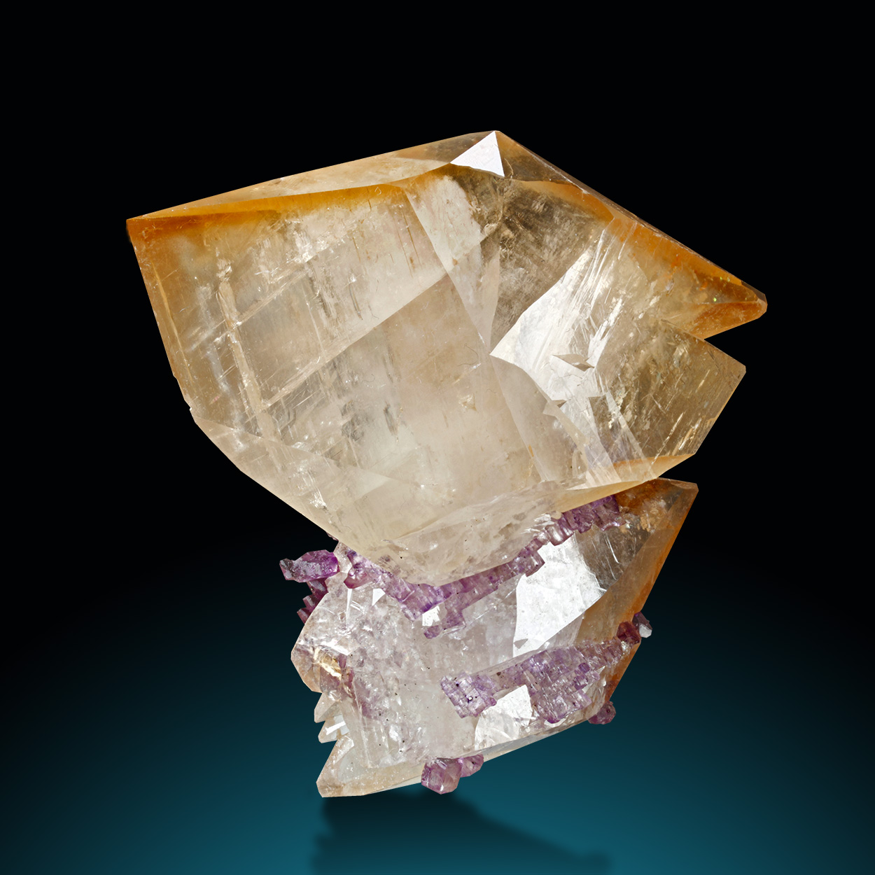 Calcite With Fluorite