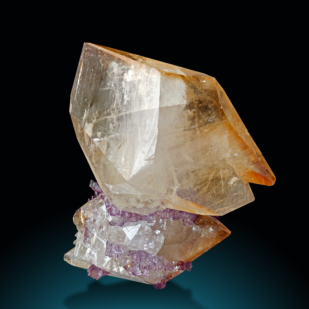 Calcite With Fluorite