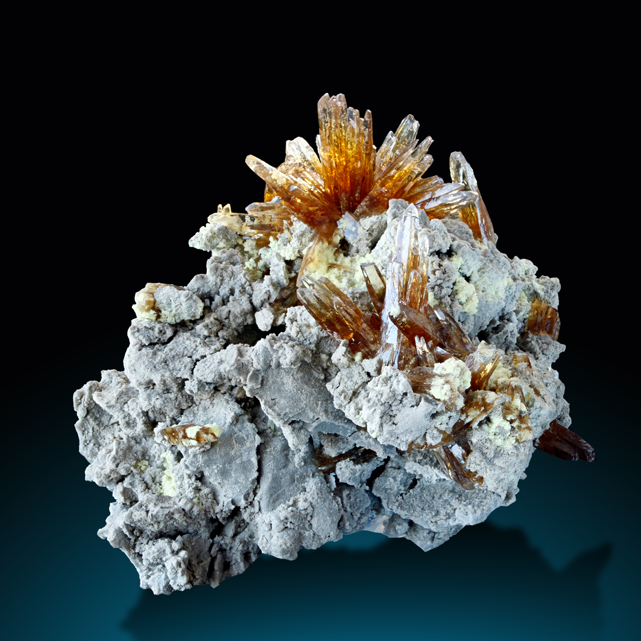 Celestine With Sulphur