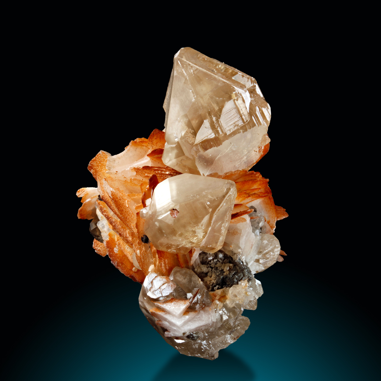 Cerussite & Baryte