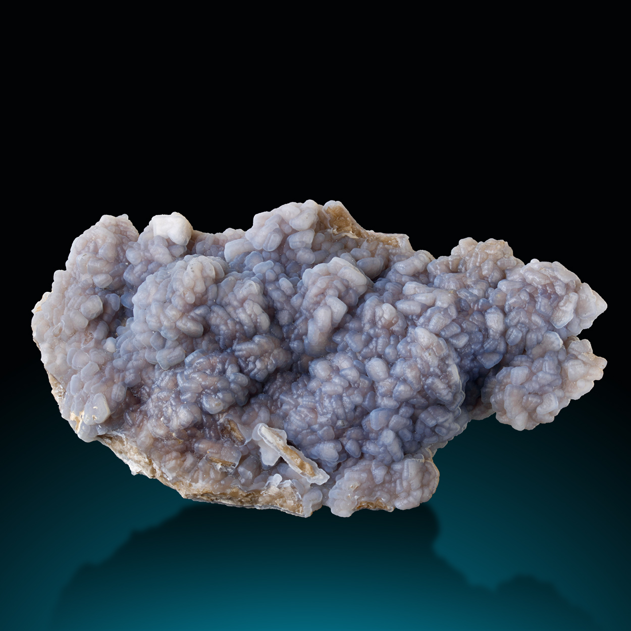 Chalcedony On Siderite