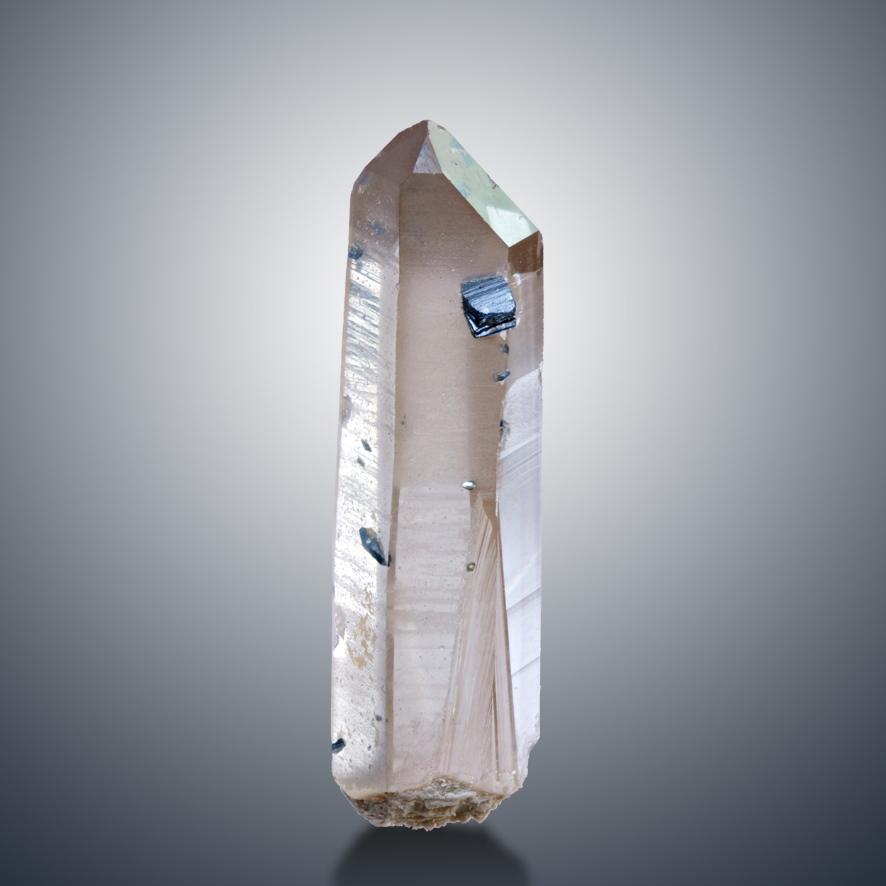 Smoky Quartz & Anatase