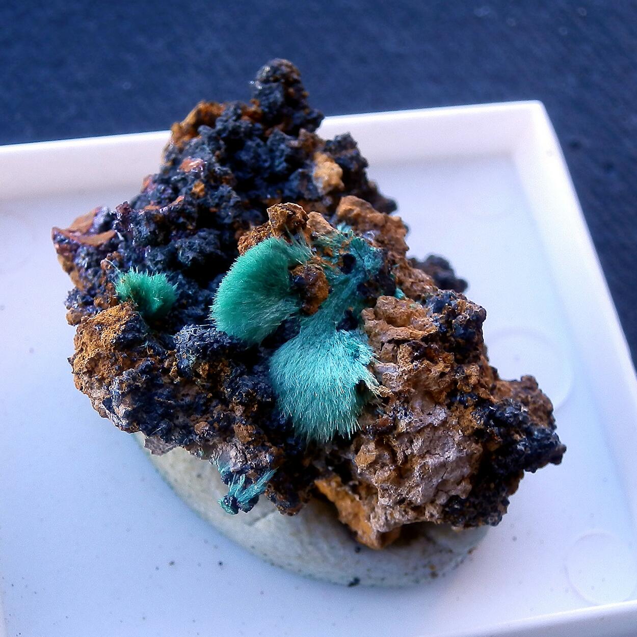 Cuprite & Aurichalcite