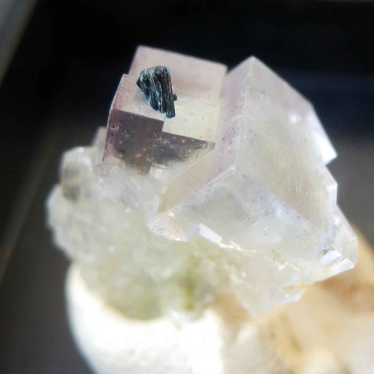 Clinoclase & Fluorite