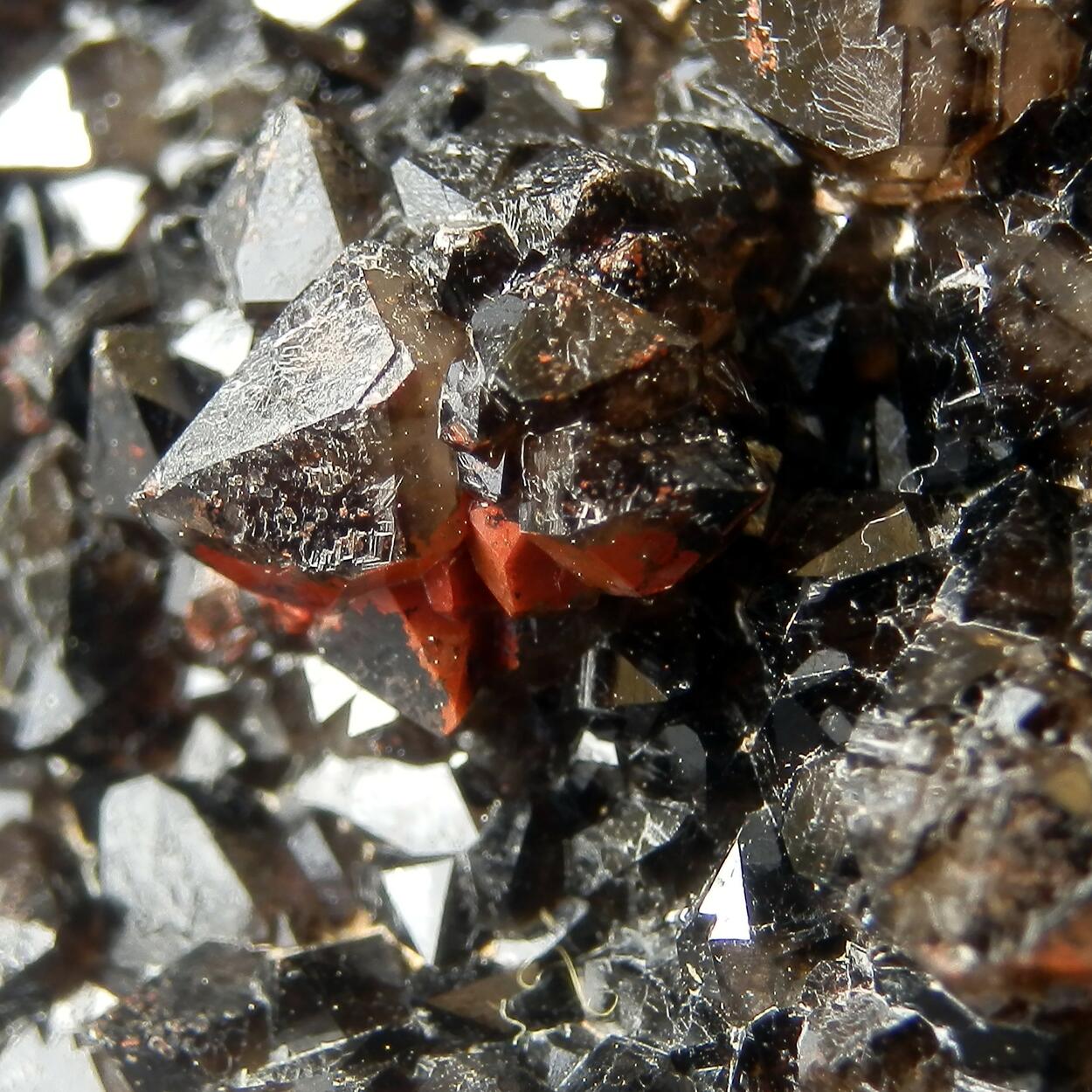 Quartz Var Eisenkiesel & Fluorite