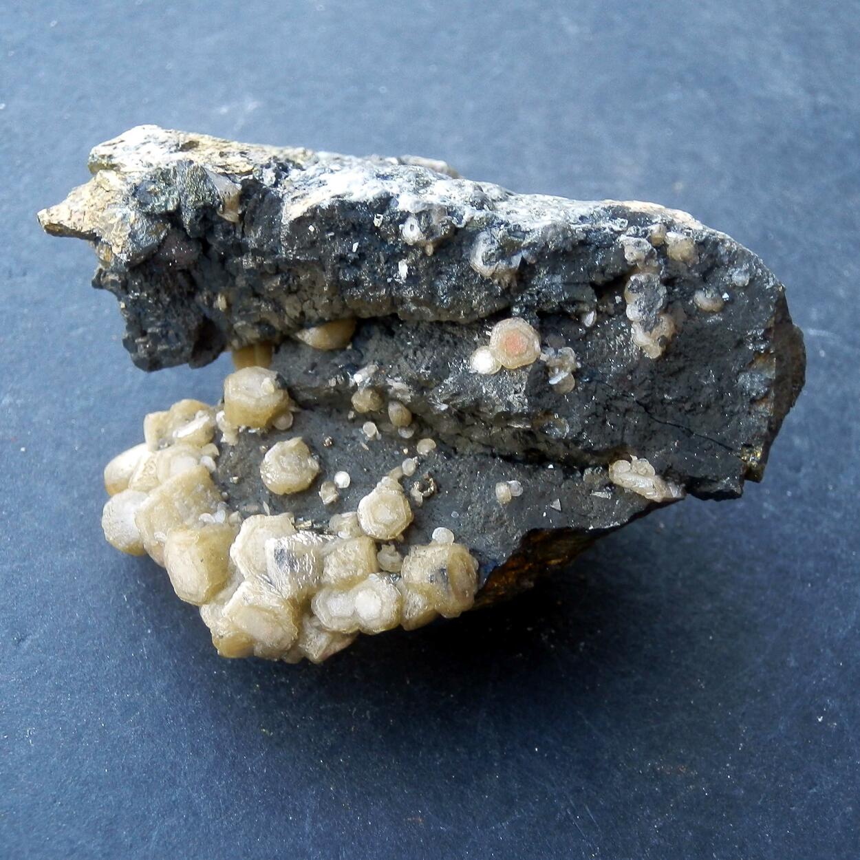 Siderite & Pyrite & Wolframite