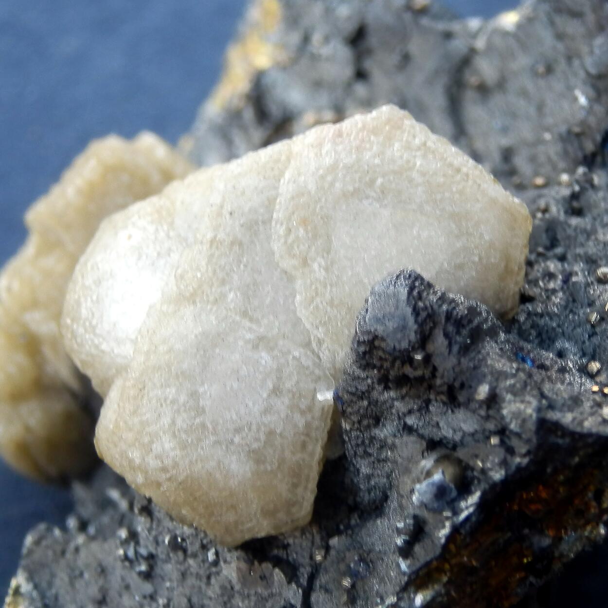 Siderite & Pyrite & Wolframite