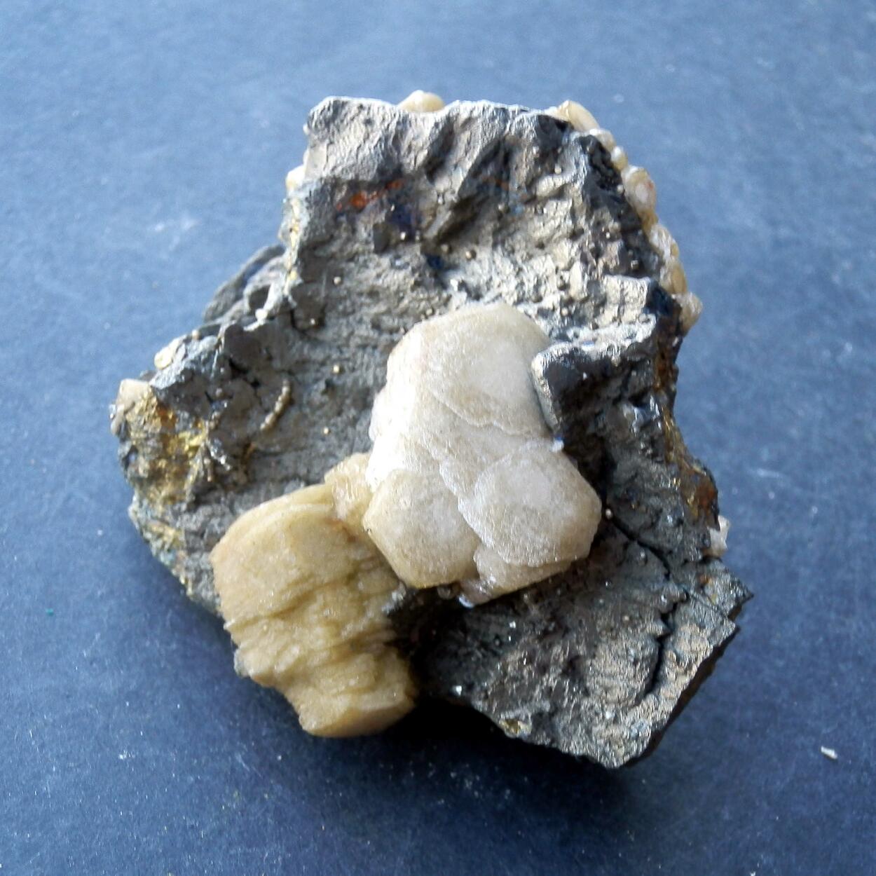 Siderite & Pyrite & Wolframite