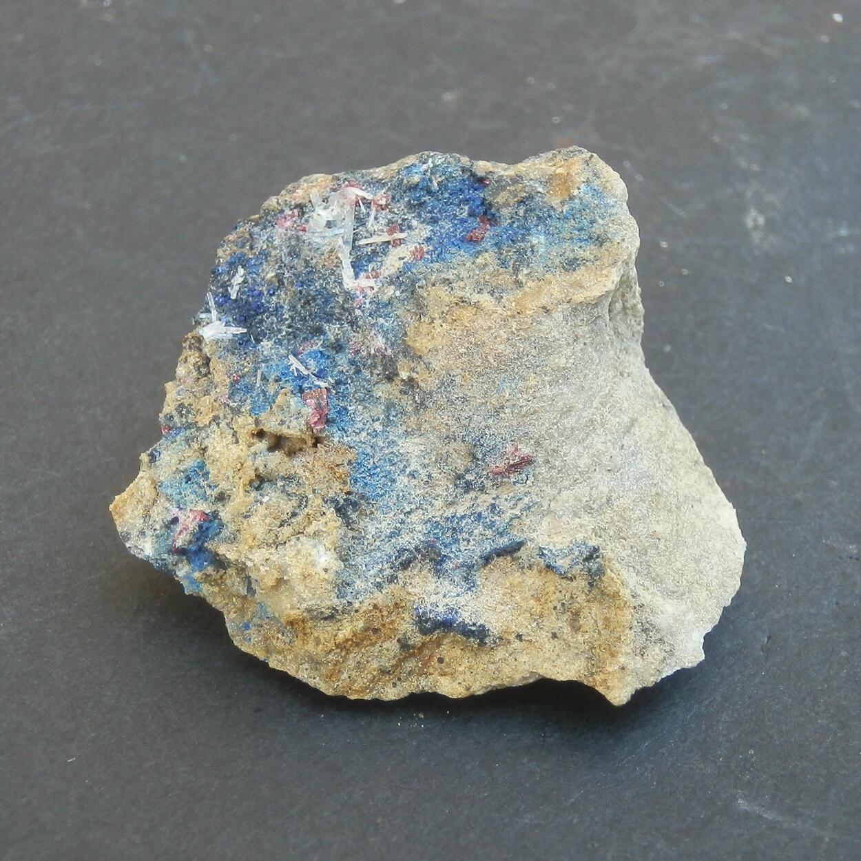 Erythrite & Azurite & Cerussite