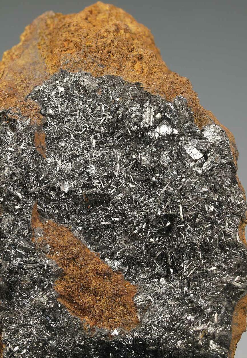 Pyrolusite & Goethite