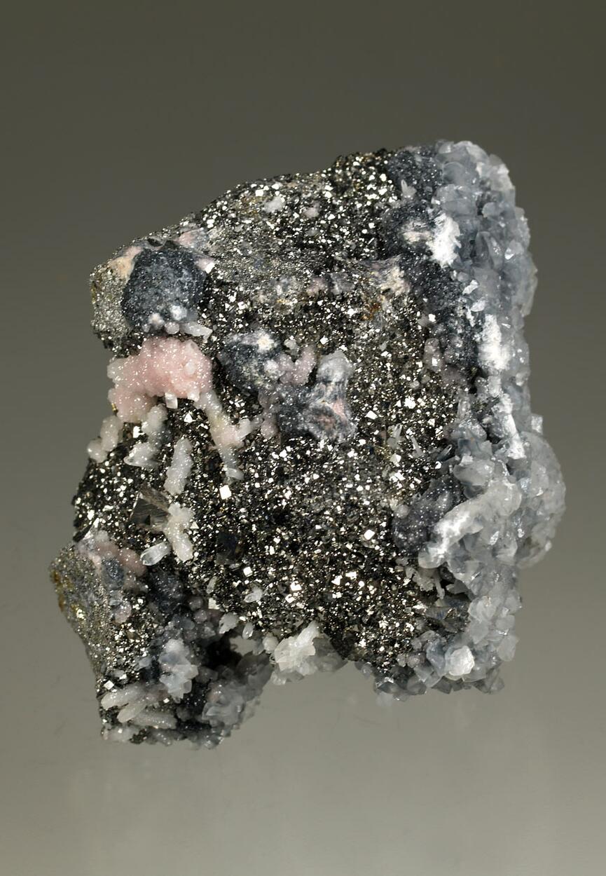 Arsenopyrite Manganoan Calcite Quartz & Boulangerite