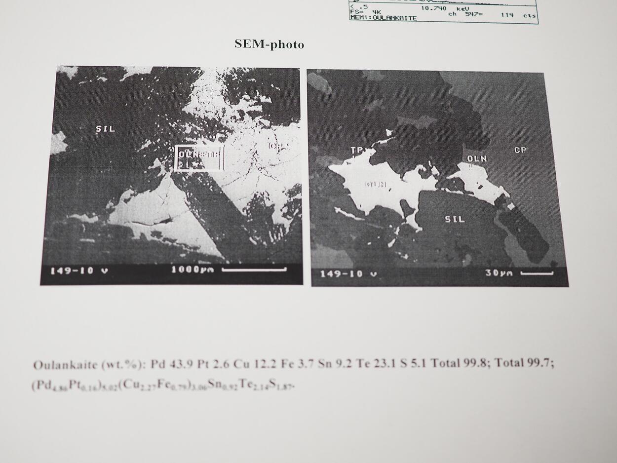 Oulankaite & Telargpalite