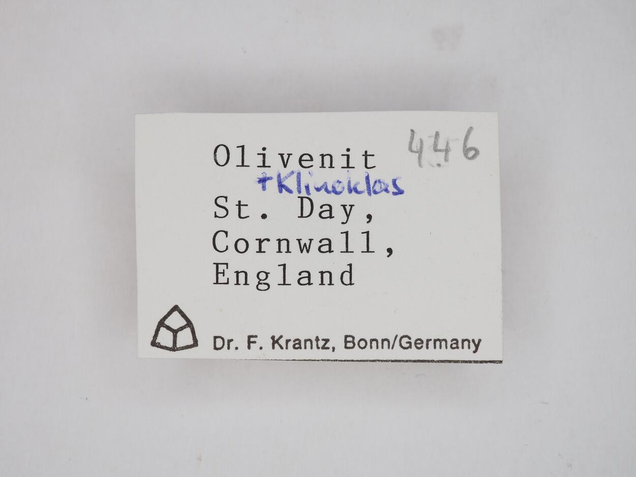 Clinoclase & Olivenite