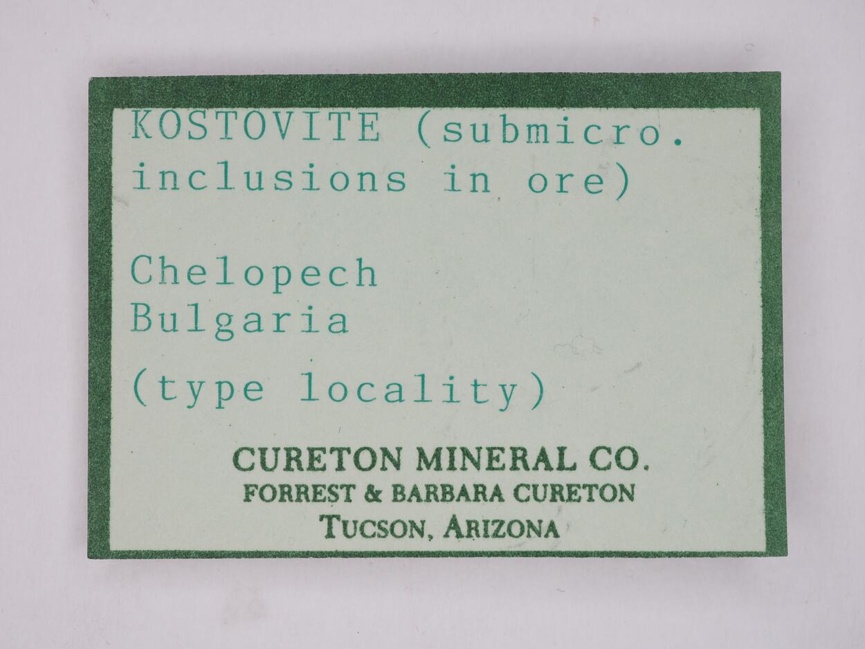 Kostovite