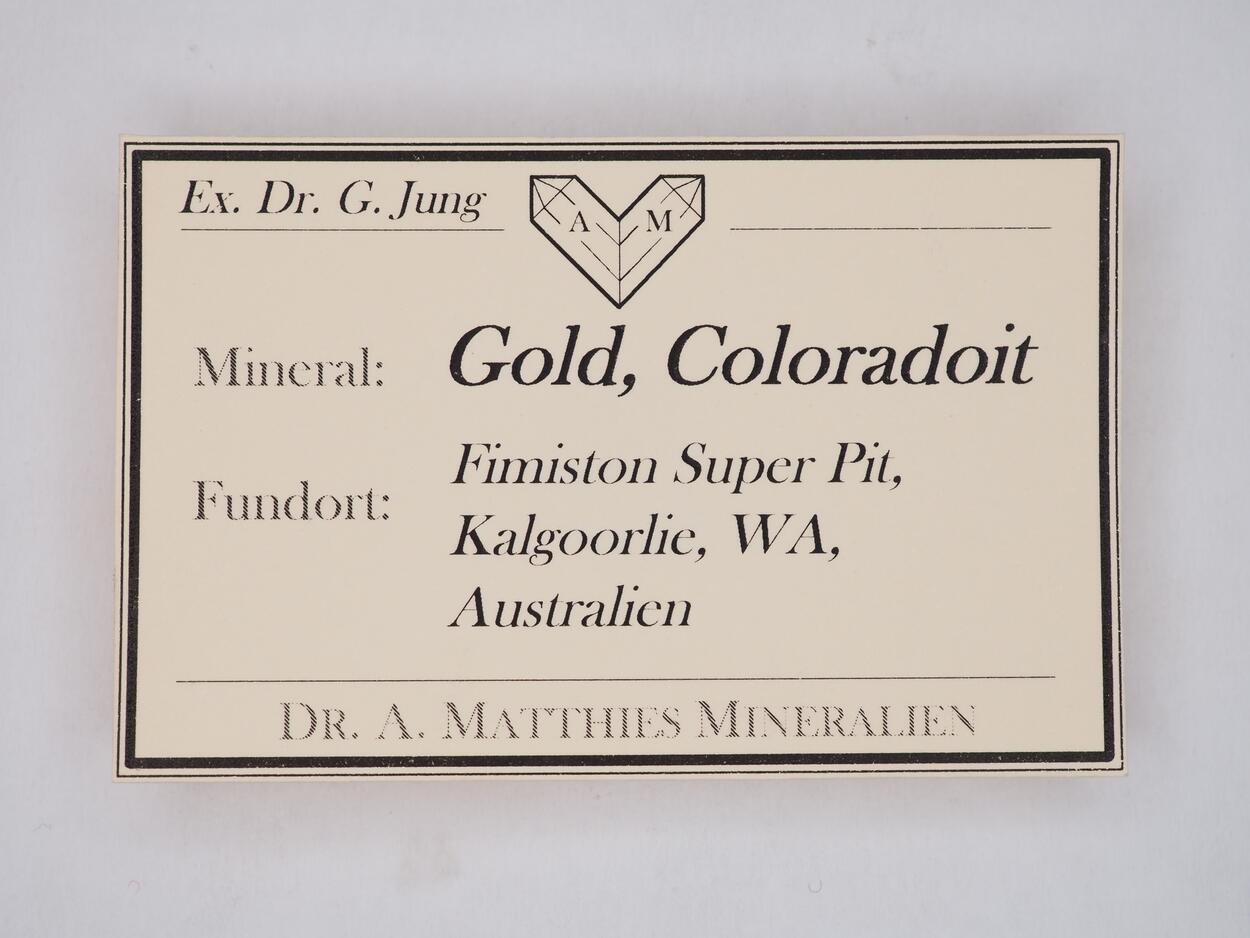 Native Gold & Coloradoite