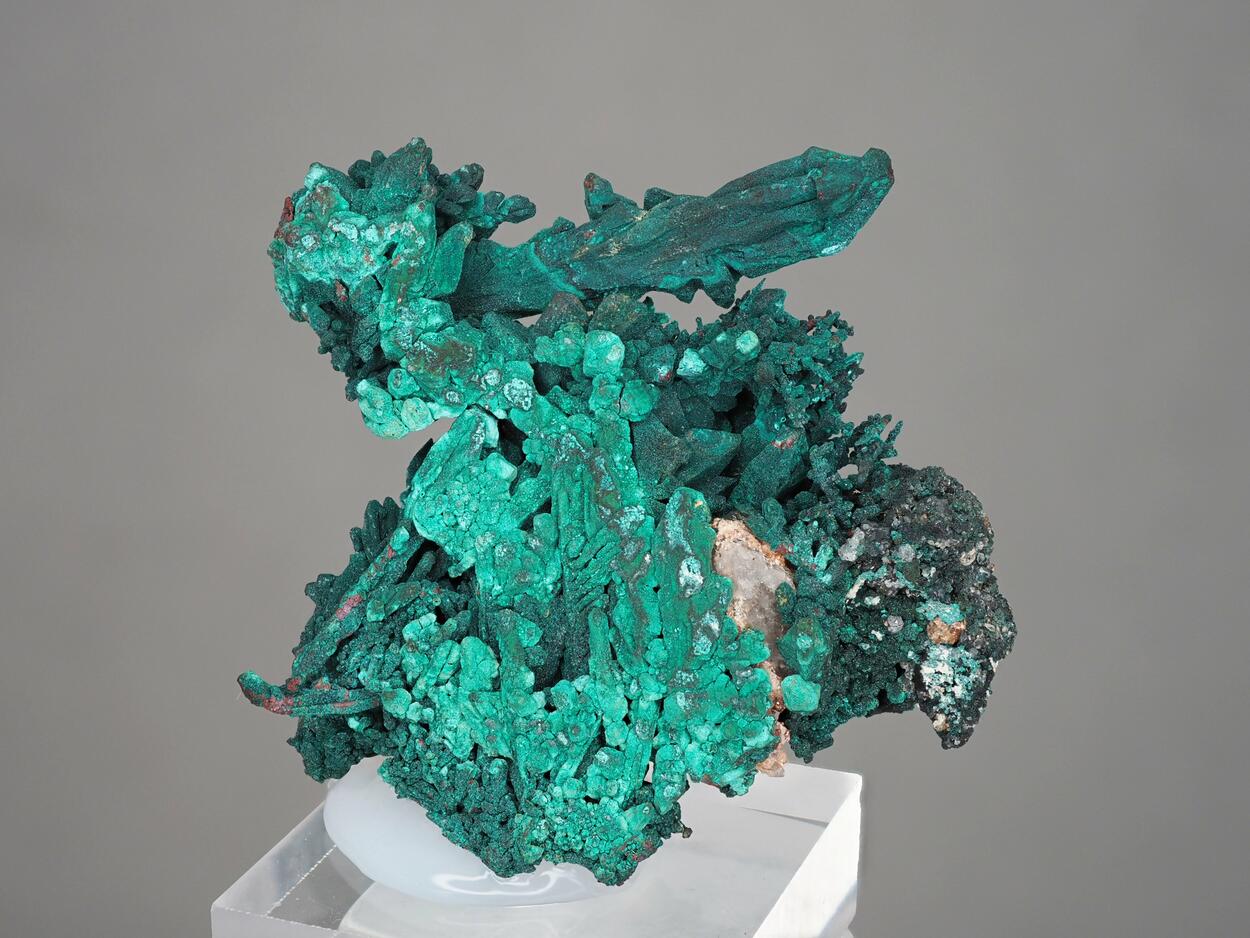 Native Copper & Brochantite